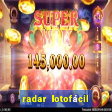 radar lotofácil com br