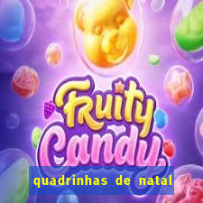 quadrinhas de natal para educação infantil