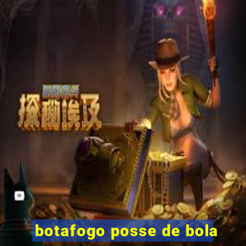 botafogo posse de bola