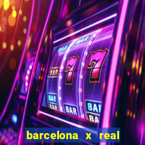 barcelona x real madrid ao vivo futemax