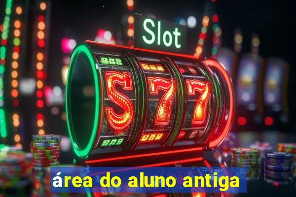 área do aluno antiga