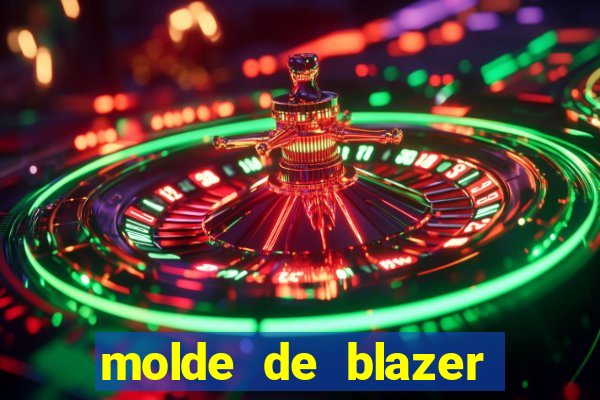 molde de blazer masculino para imprimir