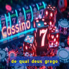 de qual deus grego eu sou filho percy jackson