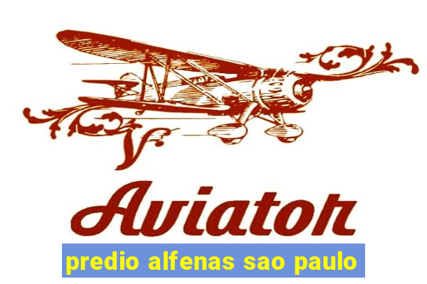 predio alfenas sao paulo
