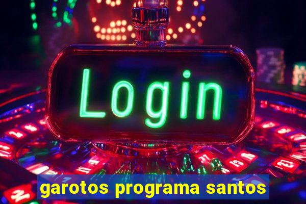 garotos programa santos