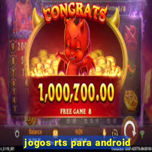 jogos rts para android