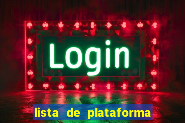 lista de plataforma de jogos
