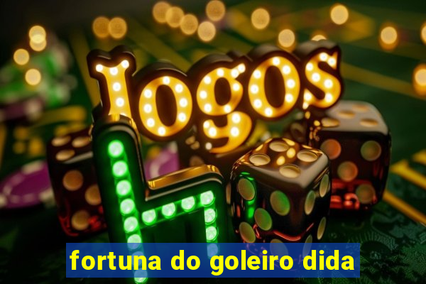 fortuna do goleiro dida