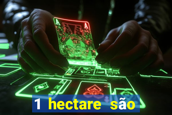 1 hectare são quantas tarefas na bahia