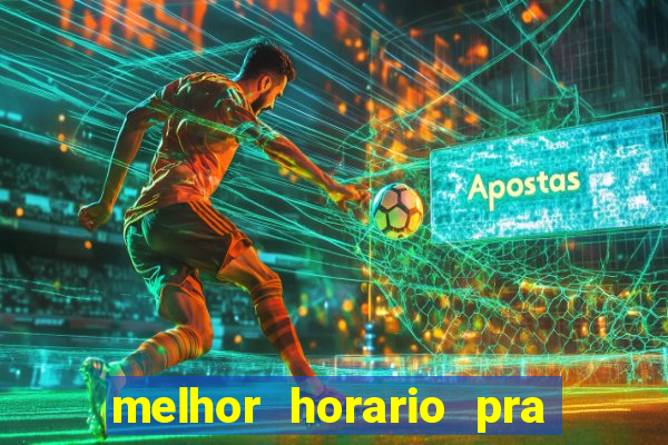 melhor horario pra jogar fortune rabbit