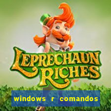 windows r comandos para limpar