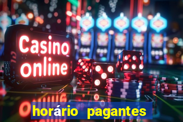 horário pagantes do fortune tiger