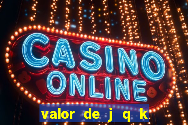 valor de j q k en blackjack