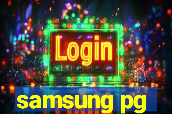 samsung pg