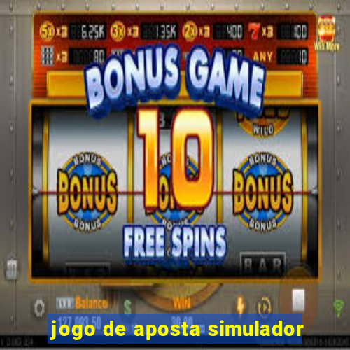 jogo de aposta simulador