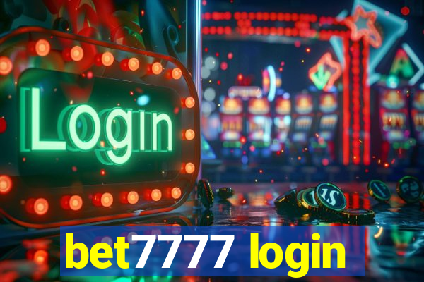 bet7777 login