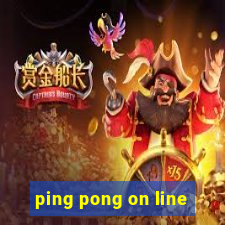 ping pong on line