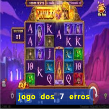 jogo dos 7 erros para manipuladores de alimentos