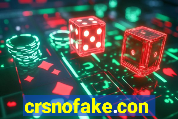 crsnofake.con