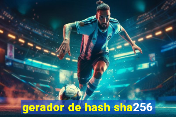gerador de hash sha256