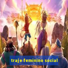 traje feminino social