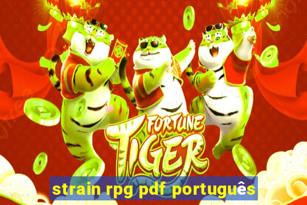 strain rpg pdf português