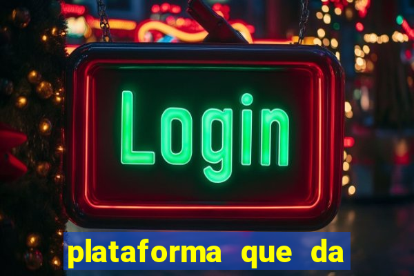 plataforma que da para depositar 1 real