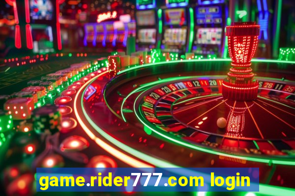 game.rider777.com login