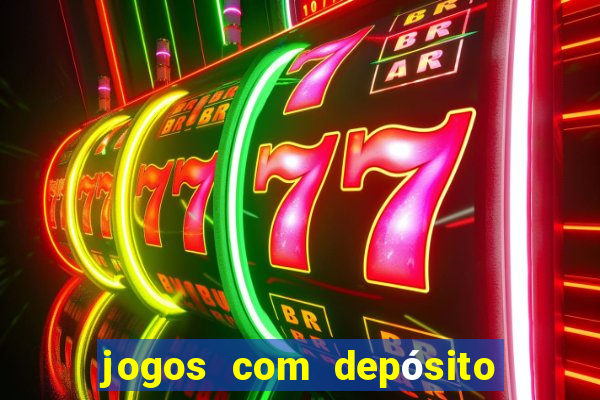 jogos com depósito de 50 centavos