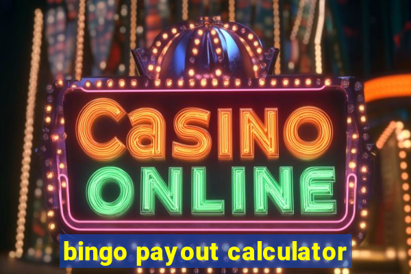 bingo payout calculator