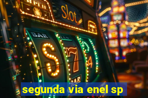 segunda via enel sp