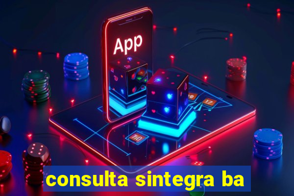 consulta sintegra ba