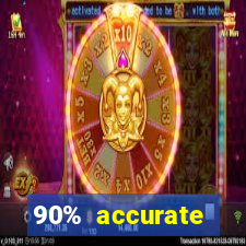90% accurate football predictions