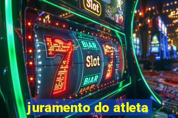 juramento do atleta