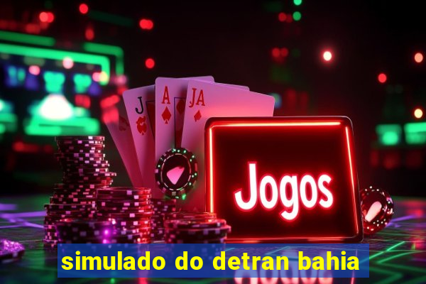 simulado do detran bahia