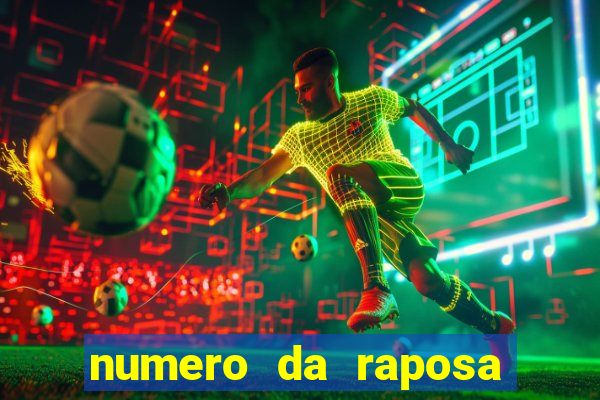 numero da raposa jogo do bicho
