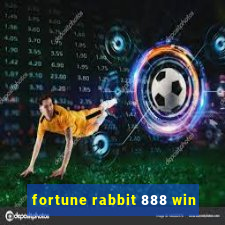 fortune rabbit 888 win