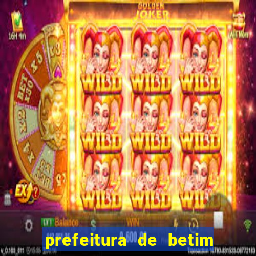 prefeitura de betim contracheque online