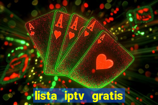 lista iptv gratis futebol ao vivo