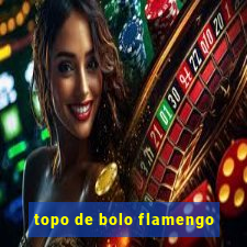 topo de bolo flamengo