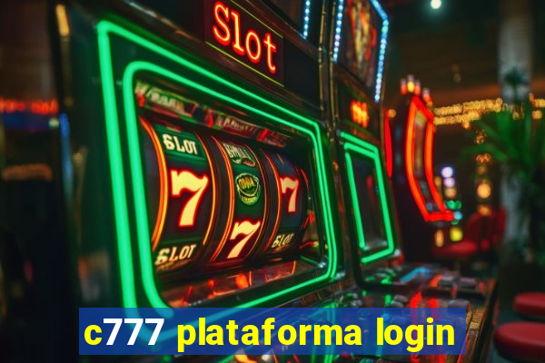 c777 plataforma login