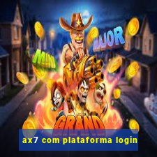 ax7 com plataforma login