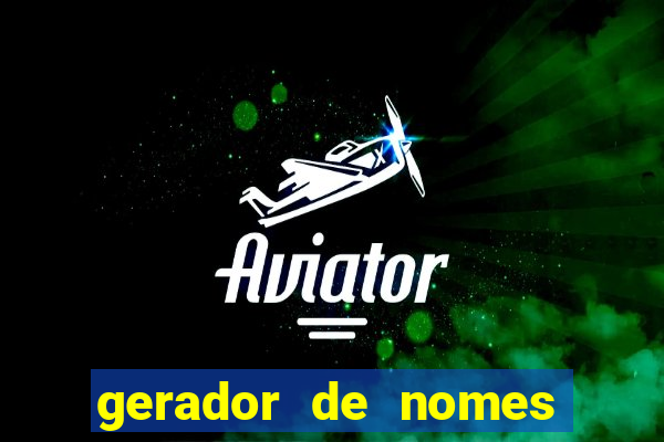 gerador de nomes de guerra