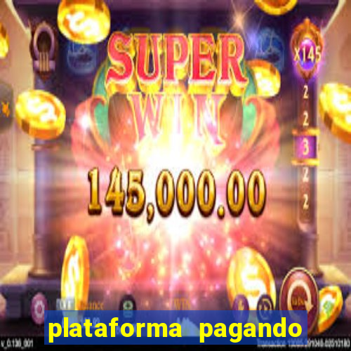 plataforma pagando 30 reais no cadastro