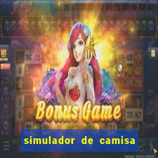 simulador de camisa de time