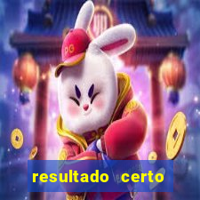 resultado certo loteria federal
