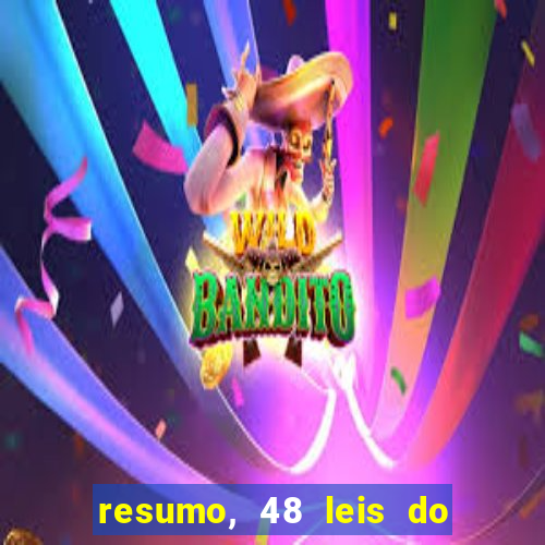 resumo, 48 leis do poder pdf