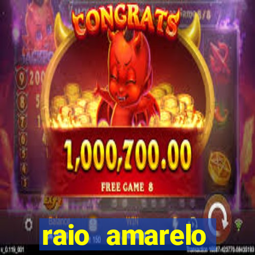 raio amarelo fraternidade branca