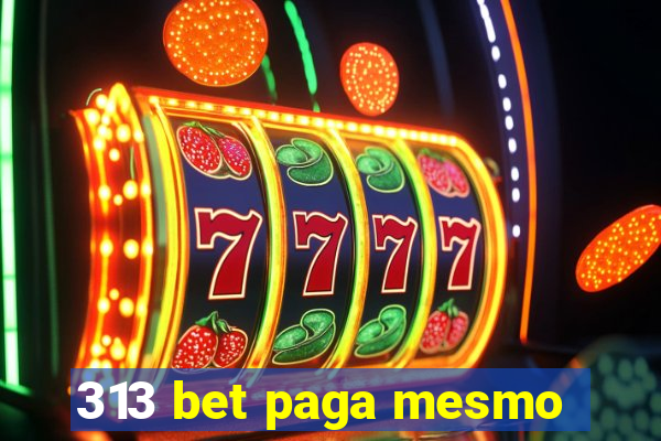 313 bet paga mesmo