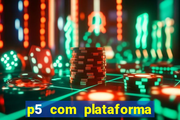 p5 com plataforma de jogos